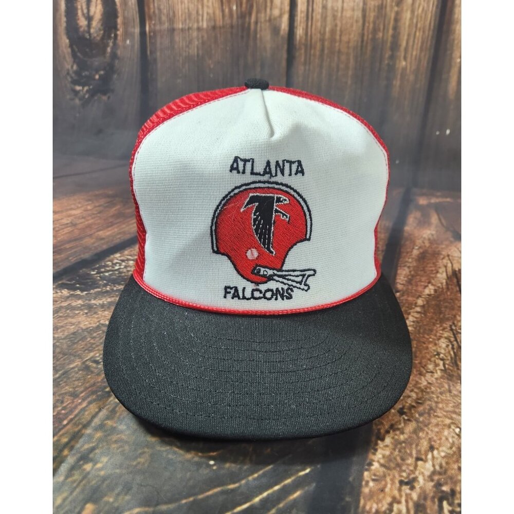 Atlanta Falcons Snapback Trucker Rare Vintage Hat SPORTS UNLIMITED M/L Adjust